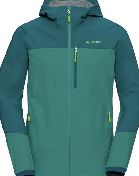 Vaude Skarvan S -softshelltakki, vihreä