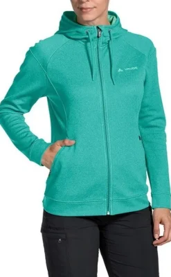 Vaude Skomer -naisten fleecetakki, turkoosi