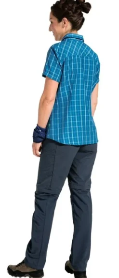 Vaude Women's Farley ZO Pants V Steelblue