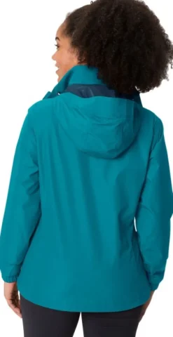 Vaude W's Escape Light Jacket Arctic Blue -naisten kevyt sadetakki