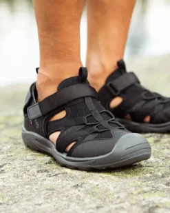 Viking Adventure urheilusandaalit, Unisex, musta/harmaa