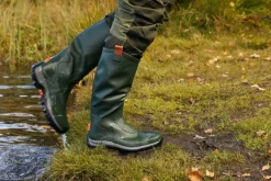 Viking Elk Hunter Light -kumisaappaat, vihreä/musta