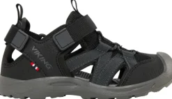 Viking Kids Adventure lasten urheilusandaalit, musta/harmaa