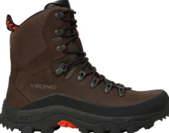 Viking Men Villrein High GTX Dark Brown/Red