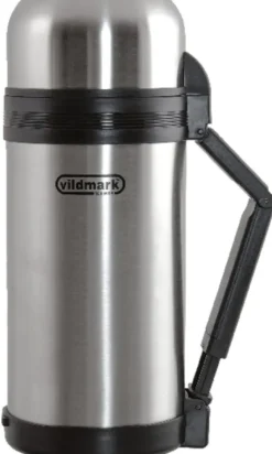 Vildmark Kombi juoma- ja ruokatermos, 1,2L, hopea/musta