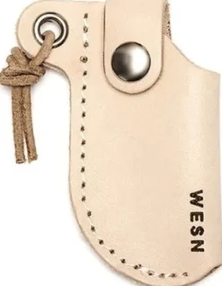 WESN Microblade Leather Sheath tuppi, Natural
