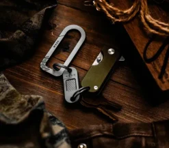 WESN Microblade OD Green G10 X Titanium taittoveitsi