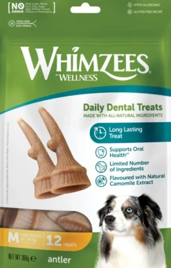 Whimzees Occupy Antler M hammashoitoherkku, 12 kpl