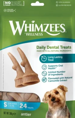 Whimzees Occupy Antler S hammashoitoherkku, 24 kpl