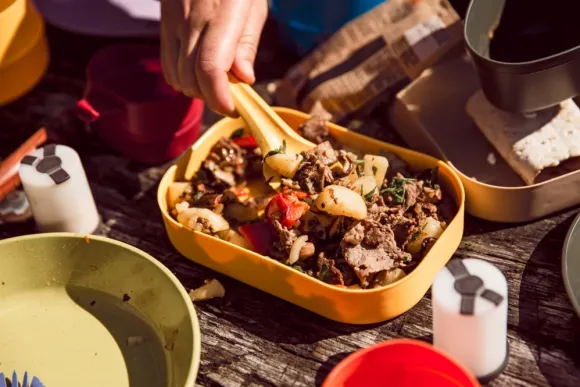 Wildo ruokailusetti, oranssi