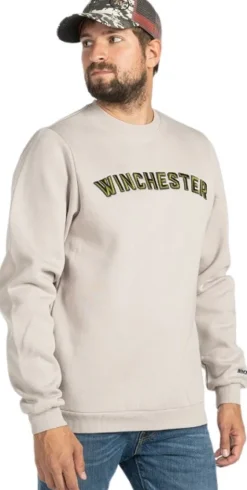Winchester Falcon Crewneck Sweatshirt pusero, harmaa