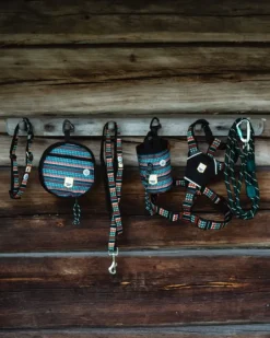 Woolly Wolf Collar koiran kaulapanta, 40 - 65 cm, Woodland