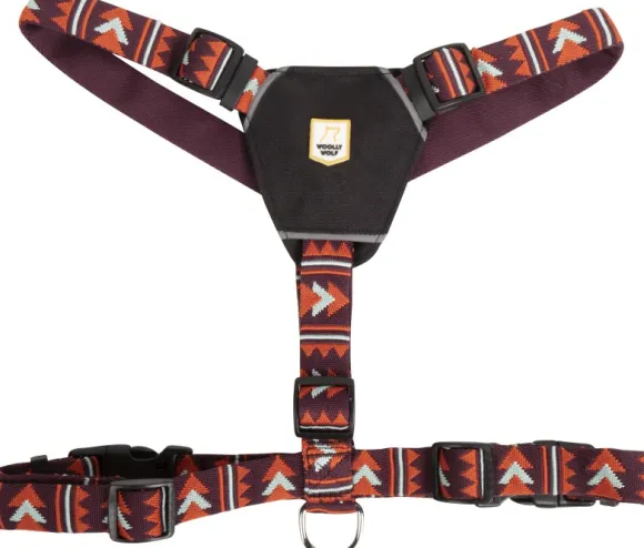 Woolly Wolf Harness koiran valjaat, XS - S, Polar Night