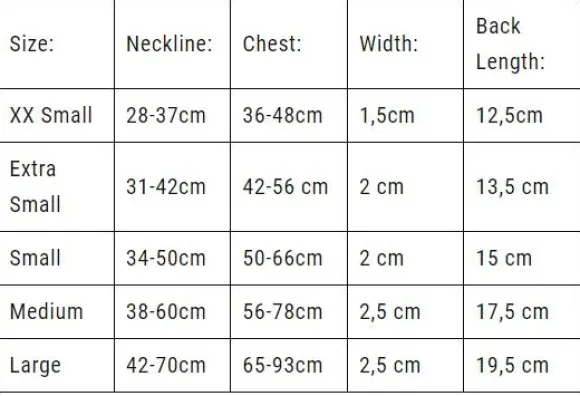 Woolly Wolf Harness koiran valjaat, XS - S, Polar Night