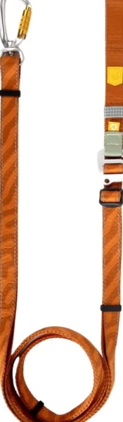 Woolly Wolf Roam Adjustable Leash monitoimihihna, oranssi