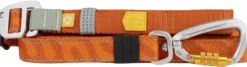 Woolly Wolf Roam Adjustable Leash monitoimihihna, oranssi