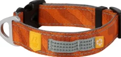 Woolly Wolf Roam Collar koirien kaulapanta, M, Terracotta Ripple