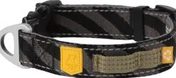 Woolly Wolf Roam Collar koirien kaulapanta, M, Black Ripple
