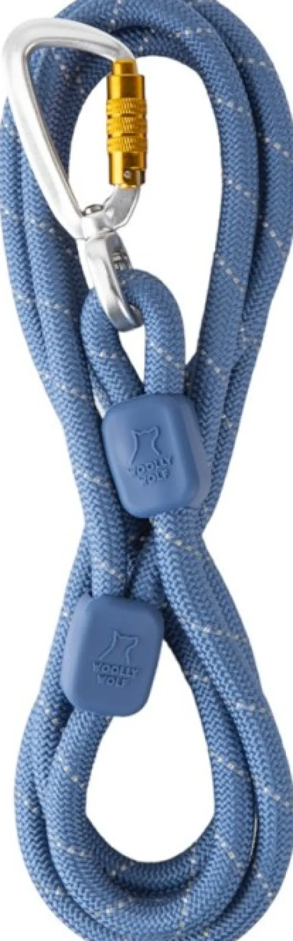 Woolly Wolf Rope Leash köysihihna, 10 mm, vaaleansininen