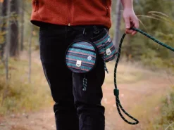 Woolly Wolf Rope Leash köysitalutin, Raven Black