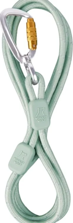 Woolly Wolf Rope Leash Thin köysihihna, 8 mm, vaaleanminttu