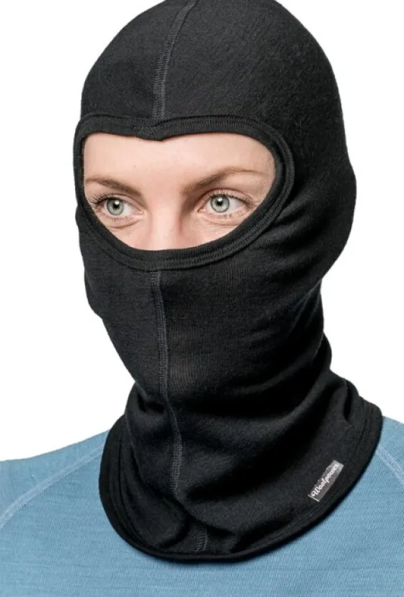 Woolpower Balaclava LITE, unisex, musta