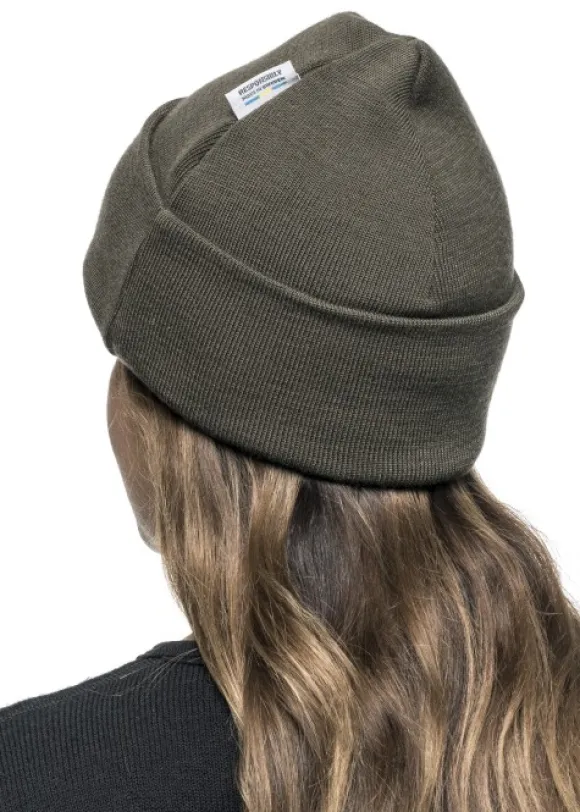 Woolpower Beanie -pipo, Classic Pine green