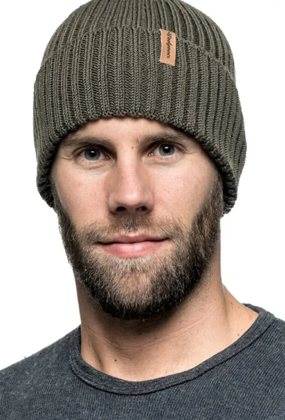 Woolpower Beanie Rib Pine green