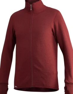 Woolpower Full Zip Jacket 400 -takki, unisex, Rust Red