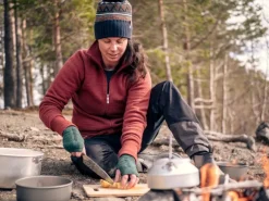 Woolpower Full Zip Jacket 400 -takki, unisex, Rust Red