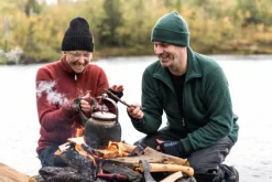 Woolpower Full Zip Jacket 400 -takki, unisex, Rust Red