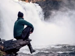 Woolpower Full Zip Jacket 400 -takki, unisex, Forest Green