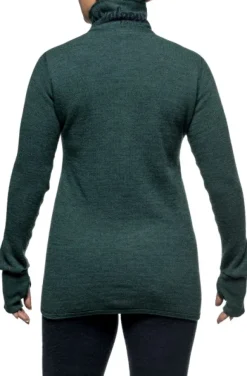 Woolpower Full Zip Jacket 400 -takki, unisex, Forest Green