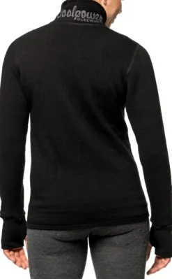 Woolpower Full Zip Jacket 400 Unisex Black