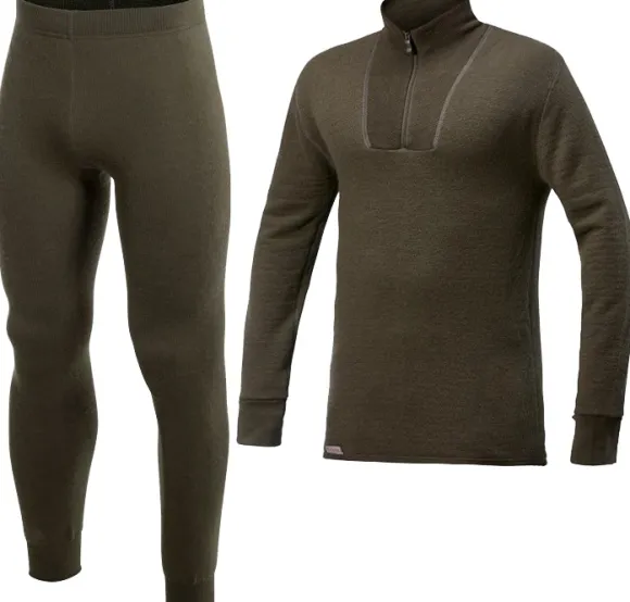 Woolpower kerrasto Zip Turtleneck + Longs Johns 200 Unisex