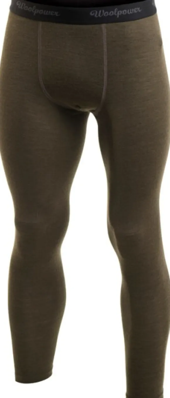 Woolpower M's Long Johns Lite Pine Green