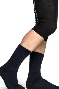 Woolpower Socks Classic 800 Unisex merinovillasukat, musta