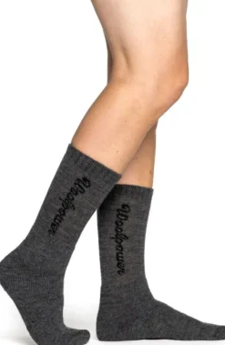 Woolpower Socks Classic Logo 400 Unisex Grey