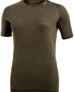 Woolpower Tee Lite lyhythihainen kerrastopaita, unisex, vihreä