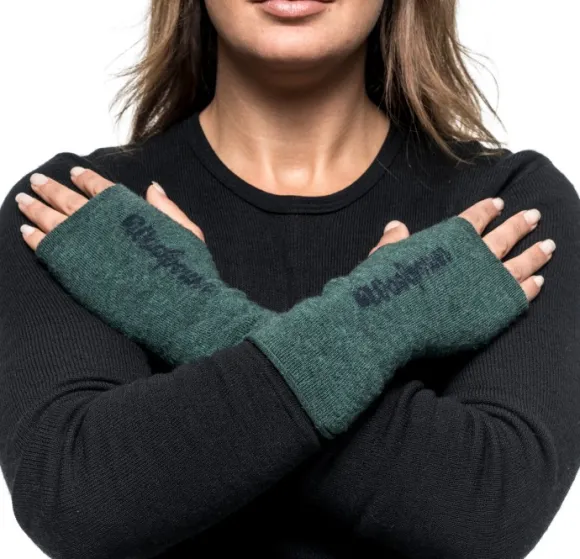 Woolpower Wrist Gaiter -rannelämmittimet, Forest Green